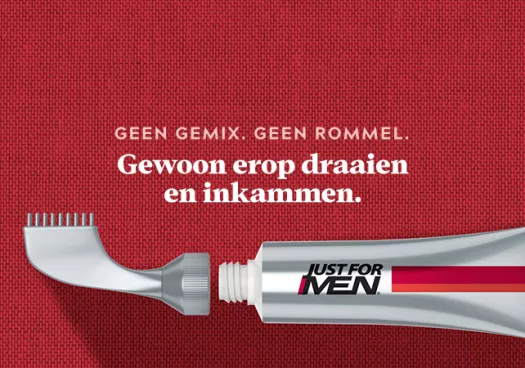 No mix. No mess. Just twist & comb.