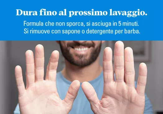 Stays put until you wash it out.