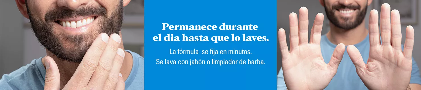 Stays put until you wash it out.