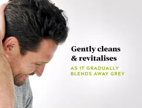 Gently cleans & revitalizes