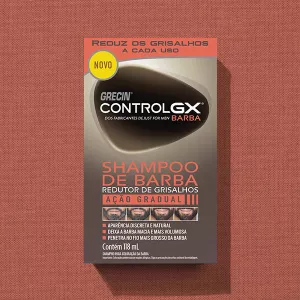 control gx beard on orange background
