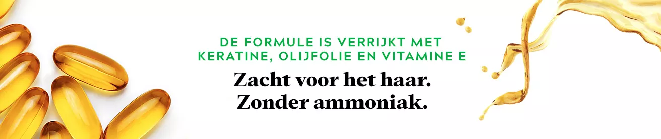 Keratin, olive oil, vitamin E