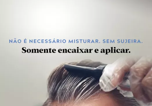 No Mix. No Mess. Just twist & comb.