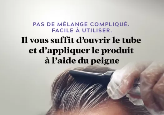 No Mix. No Mess. Just twist & comb.